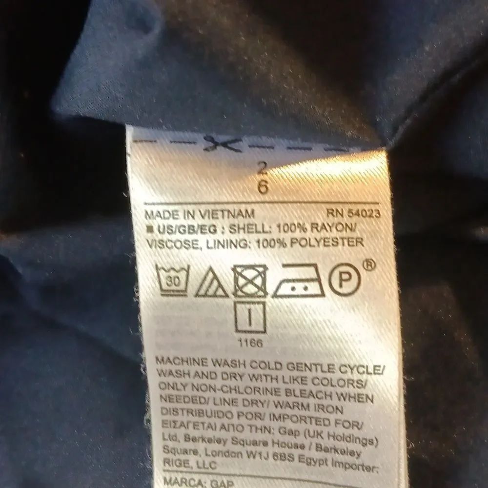 GAP Boho Colorblock Clover Dress - Picture 10 of 13